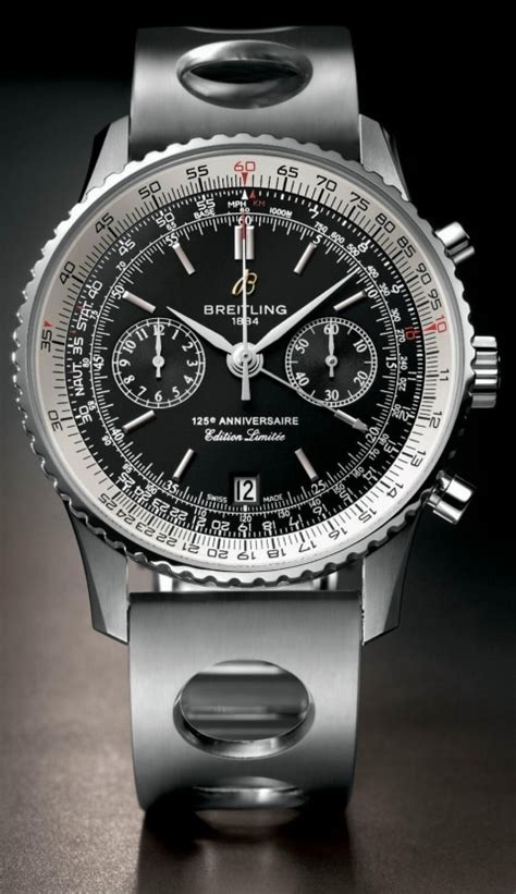 breitling navitimer 125th anniversary chronograph|Breitling 50th anniversary special edition.